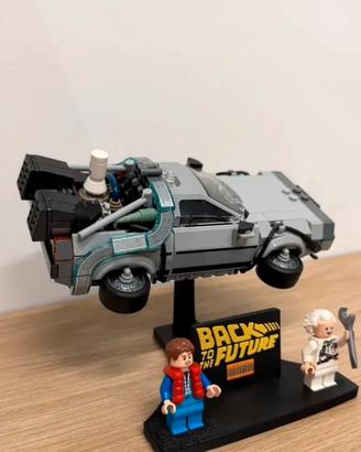 Stand espositivo per LEGO Back to the Future 77256