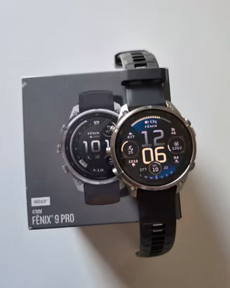 Garmin Fenix 9 pro 47mm inreach titanio 21.10.2026