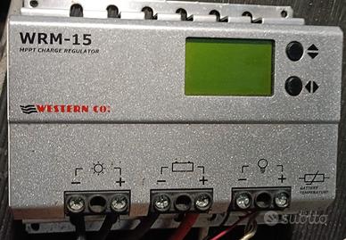 western co wrm15  REG. CARICA SOLARE  12V/24V MPPT