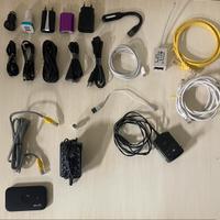 Mix cavi usb/rete/alimentatori e caricatori usb