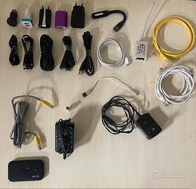 Mix cavi usb/rete/alimentatori e caricatori usb