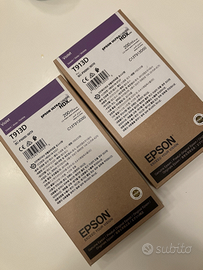 2 x Cartuccia Epson T913D Violet HDX 200ml  SC5000