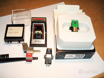 Testine e puntine per giradischi