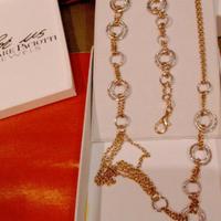 completo collana lunga e bracciale 