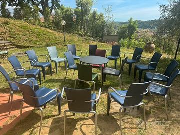 Sedie + Tavolo  Vintage - Vitra Louis 20 by Starck