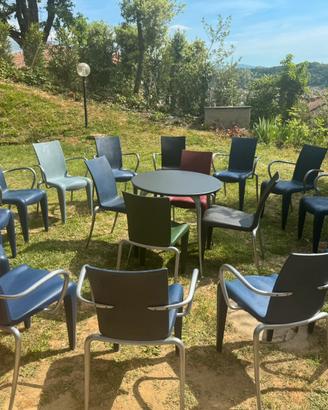 Sedie + Tavolo  Vintage - Vitra Louis 20 by Starck