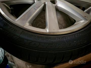 Cerchi in lega Vw 17’ con pneumatici da neve