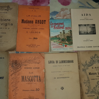 Vari Libretti opere teatro primi 1900