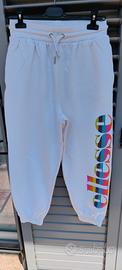 Tuta bianca ellesse con tema colorata Tg M