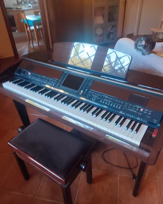YAMAHA CLAVINOVA mogano CVP409