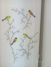 Anta armadio PAXIKEA ÅHEIM , vetro opaco