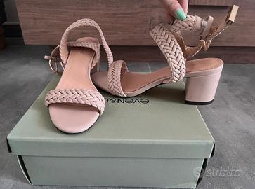 Sandali Even&Odd rosa cipria – Tacco 6 cm