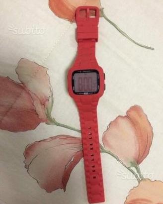 Orologio Sector Expander Digital red strap