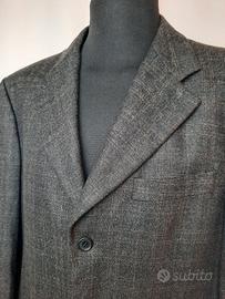 Giacca sartoriale tessuto cashmere Loro Piana