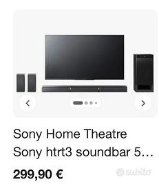 Hone theatre Sony htr3 soundbar 5.1 600 w