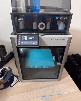 Bambulab x1c con ams