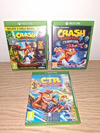 Crash Bandicoot Trilogy + 4 + CTR Xbox One"