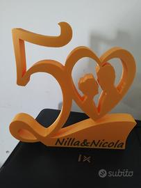 Centrotavola per il 50° Anniversario
