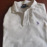 Maglione. Cotone. Bianco. TG. M polo Ralph Lauren