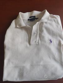 Maglione. Cotone. Bianco. TG. M polo Ralph Lauren