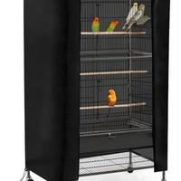 gabbia per uccelli con basamento a rotelle