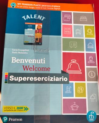 Libro benvenuti welcome supereserciziario