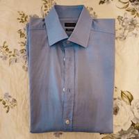 Camicia Uomo Celeste Chiaro 