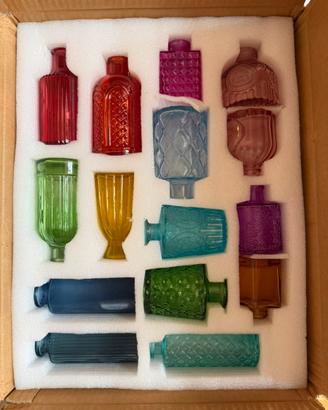 Set vasetti colorati