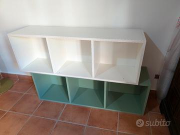 Libreria pensile (2 moduli)