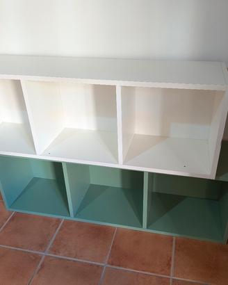 Libreria pensile (2 moduli)
