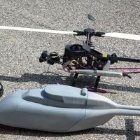 Elicottero radiocomandato con motore a scoppio