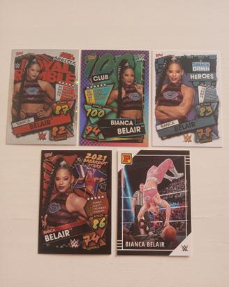 Cards Wrestling Bianca  Belair WWE 
