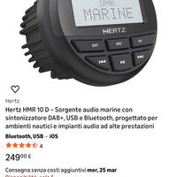 Hertz HMR 10 D stereo marino