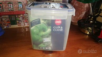 Emsa Clip & Chiudi rettangolare contenitore nuovo