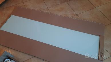 piano besta in vetro 180 x 40 
