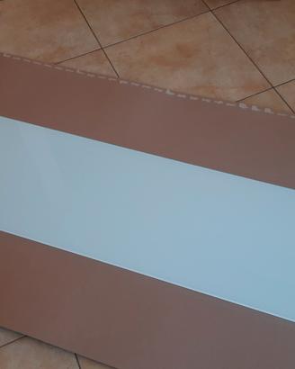 piano besta in vetro 180 x 40 