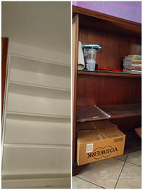 librerie  bianca o legno 