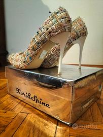Scarpe tacco alto a spillo 11 décolleté Donna Moda