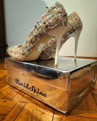 Scarpe tacco alto a spillo 11 décolleté Donna Moda
