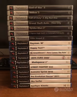 Lotto Videogiochi Sony PlayStation 2