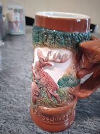 boccale per birra in ceramica