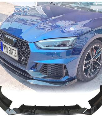 SPOILER LIP ANTERIORE PER AUDI A5 17-20 LOOK RS5 A
