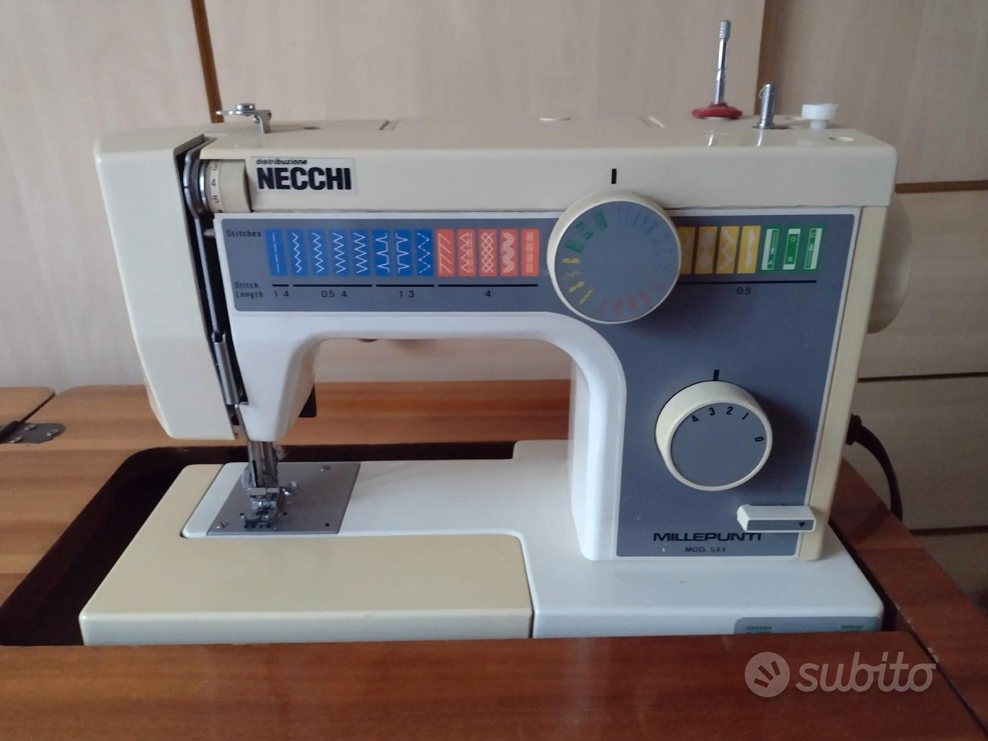 Macchina da cucire Necchi Millepunti mod. 544 Elettrodomestici In