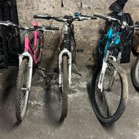 Bici poco utilizzate solo controllare ruote