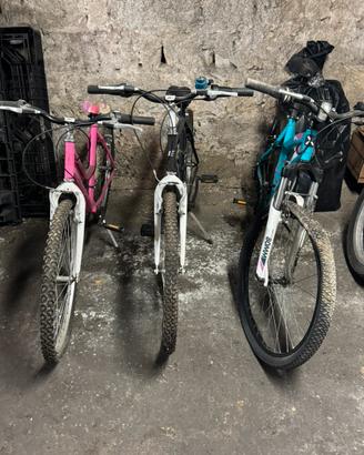 Bici poco utilizzate solo controllare ruote