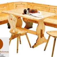 Mobili Rustici Giropanca in Pino cod0175