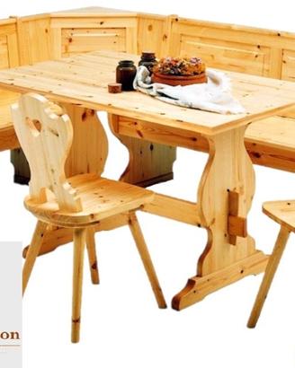 Mobili Rustici Giropanca in Pino cod0175