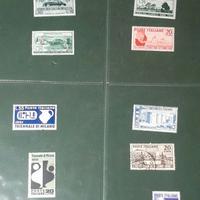 Francobolli 1949/1952 Salone dell'auto e triennali