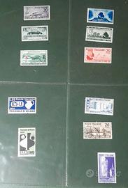 Francobolli 1949/1952 Salone dell'auto e triennali