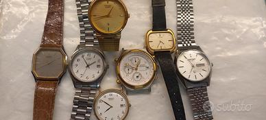 lotto orologi citizen seiko